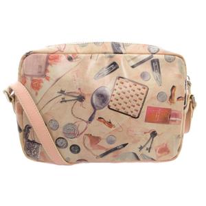 ポールスミス PAUL SMITH ショルダーバッグ スクエア型 アンティークプリント ベージュ 総柄 /ML ■GY53 レディース
