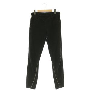 エムエムシックス メゾンマルジェラ MM6 Maison Margiela テーパードパンツ ジップデザイン I40 ブラック /ES ■GY75 レディース