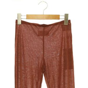 未使用品 メゾンマルジェラ 1 Maison Margiela 1 ラメレギンス シアー 38 ブラウン /CX ■ECC007 レディース