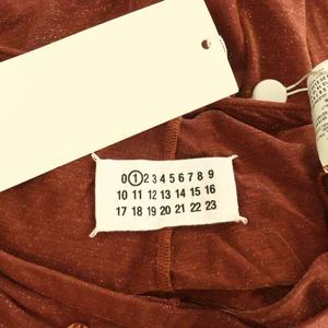 未使用品 メゾンマルジェラ 1 Maison Margiela 1 ラメレギンス シアー 38 ブラウン /CX ■ECC007 レディース