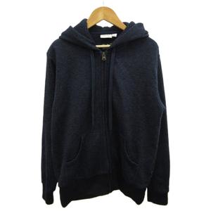 ヒステリックグラマー HYSTERIC GLAMOUR グラミチ GRAMICCI ジップパーカー 裏起毛 M 紺 ネイビー 0253CF01 /NP ■GY70 メンズ