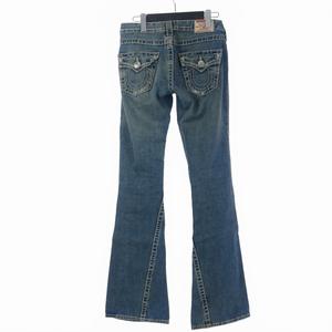 true religion billy big T 太ステッチフレアデニムパンツ（希少 TRUE 