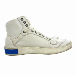 ルイヴィトン LOUIS VUITTON ハイカット スニーカー 6 1/2 24.5cm 白 ホワイト GO0136 レディース