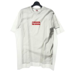 シュプリーム SUPREME MM6 エムエムシックス マルジェラ 24SS 転写 ボックスロゴ Tシャツ 半袖 L 白 ホワイト メンズ