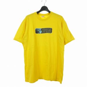 シュプリーム SUPREME 21SS Miles Davis マイルスデイビス プリント Tシャツ L イエロー メンズ