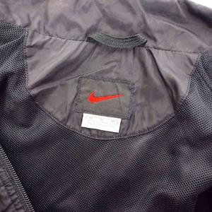 ナイキ NIKE 90s 7分袖 ナイロンジャケット ブルゾン M ブラック 黒 レディース