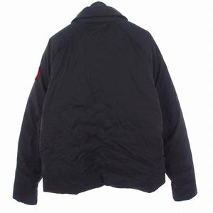 カナダグース CANADA GOOSE ダウンジャケット ブルゾン L ブラック 黒 メンズ