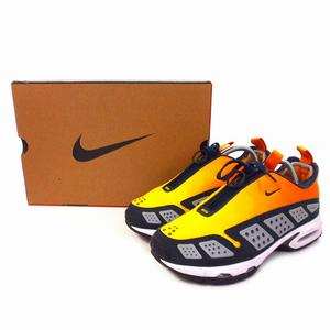 ナイキ NIKE W NIKE AIR MAX SNDR Canyon Gold and Deep Ocean スニーカー シューズ US10 27㎝ ゴールド/グレー/イエロー HJ8080 700 レディース