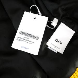 オフホワイト OFF WHITE 2013 LEATHER VARSITY レザーバーシティ 