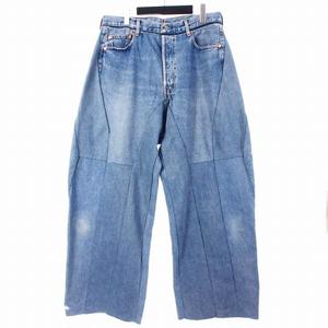 レディメイド READYMADE 再構築 DENIM WIDE ワイドデニム ジーンズ 