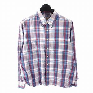 カトー KATO` AAA チェックシャツ 長袖 S マルチカラー メンズ