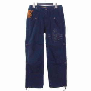 ラルフローレン RALPH LAUREN サイドライン ポロジョッキーパンツ ワークパンツ カーゴパンツ 32/32 ネイビー 紺 MNBLBTMM4I00012 メンズ