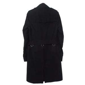 バーバリー BURBERRY THE SANDRINGHAM ノバチェック トレンチコート 44 黒 ブラック 3911052 メンズ
