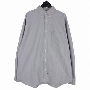 ノースフェイス パープルレーベル THE NORTH FACE PURPLE LABEL 25AW Button Down Field Shirt ボタンダウンフィールドシャツ 長袖 L グレー N25FG060 メンズ