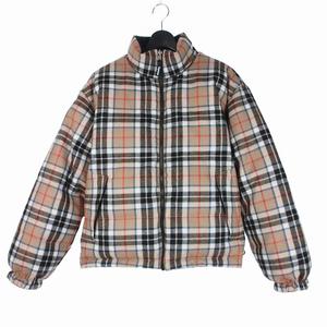 シュプリーム SUPREME 24AW Reversible Puffer Jacket リバーシブル 中綿 ジャケット ブルゾン S 黒 ブラック メンズ