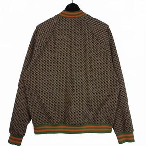 ヒステリックグラマー HYSTERIC GLAMOUR HG MONOGRAM柄 リブブルゾン トラックジャケット M グリーン系 02241AB06 メンズ