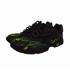 ナイキ NIKE × シュプリーム Supreme  AIR ZOOM STREAK SPECTRUM PLUS エアズーム ストリーク 27.5㎝ ブラック グリーン AQ1279-001 メンズ