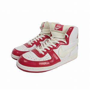 ナイキ NIKE TERMINATOR HIGH BASIC ターミネーターハイベーシック スニーカー 靴 US8 26㎝ レッド ホワイト 赤 白 336609-113 メンズ