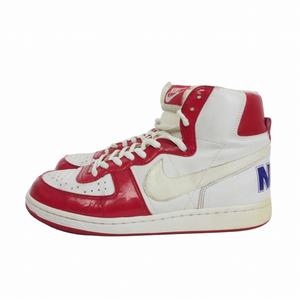 ナイキ NIKE TERMINATOR HIGH BASIC ターミネーターハイベーシック スニーカー 靴 US8 26㎝ レッド ホワイト 赤 白 336609-113 メンズ