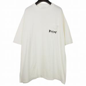 未使用品 レディメイド READYMADE 24SS SS T-SHIRT POCKET Tシャツ カットソー XXL 白ホワイト RE-CO-WH-00-00-277 国内正規 メンズ