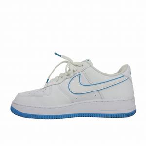 ナイキ NIKE エアフォース1 ロー '07 Air Force 1 Low '07 US9.5 27.5㎝ ホワイト アンド ユニバーシティブルー White and University Blue DV0788-101 メンズ