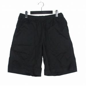 シュプリーム SUPREME 19AW Jacquard Logos Twill Short ジャガードロゴツイルショーツ ショートパンツ ハーフパンツ M ブラック 黒 メンズ