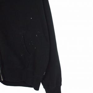 シュプリーム SUPREME × エムエムシックスメゾンマルジェラ MM6 Maison Margiela 26SS Box Logo Zip Up Hooded Sweatshirt ボックスロゴジップアップ フーディー パーカー M ブラック 黒 メンズ