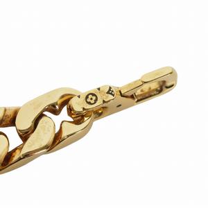 ルイヴィトン LOUIS VUITTON コリエ・チェーンリンクス ネックレス モノグラム・パターン ゴールド 金 M00304 メンズ