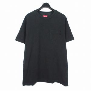 シュプリーム SUPREME ポケットTシャツ Pocket Tee 半袖 カットソー XL ブラック 黒 メンズ