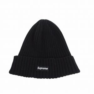 シュプリーム SUPREME オーバーダイド ビーニー Overdyed Beanie ボックスロゴ F 黒 ブラック メンズ