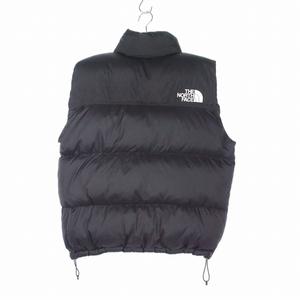 ザノースフェイス THE NORTH FACE 22AW ヌプシベスト ロゴ刺繡 ダウンベスト M 黒 ブラック ND92232 メンズ
