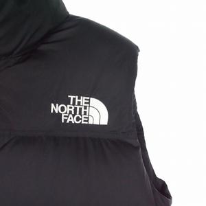 ザノースフェイス THE NORTH FACE 22AW ヌプシベスト ロゴ刺繡 ダウンベスト M 黒 ブラック ND92232 メンズ
