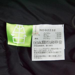ザノースフェイス THE NORTH FACE 22AW ヌプシベスト ロゴ刺繡 ダウンベスト M 黒 ブラック ND92232 メンズ