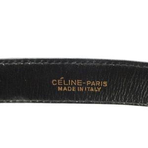セリーヌ CELINE ヴィンテージ 馬車金具 トップ式バックル ベルト  