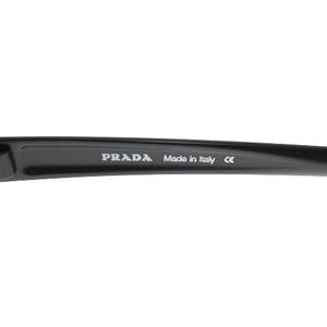 プラダ PRADA サングラス オーバル ロゴ SPR 66A 7AB-1A1 黒