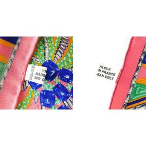 カルティエ Cartier 大判 スカーフ フラミンゴ 宝石柄 シルク