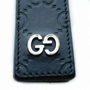 グッチ GUCCI ドリアン GG シグネチャー シマレザー マネークリップ