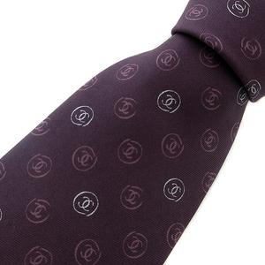 シャネル CHANEL ココマーク ネクタイ ワイドタイ シルク イタリア製  