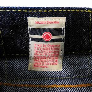 未使用品 桃太郎ジーンズ MOMOTARO JEANS 5005-13SP 出陣レーベル 