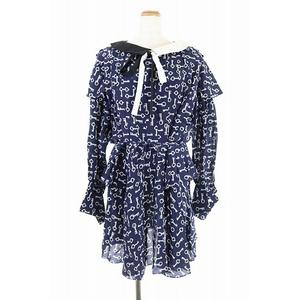 ルイヴィトン LOUIS VUITTON 19SS ショートプリンテッドドレス  