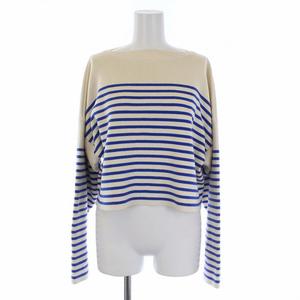 CELINE ボートネック 長袖 Tシャツ 紺白ボーダー CELINE ボートネック 長袖 Tシャツ 紺白ボーダー 楽天市場