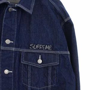 シュプリーム SUPREME 20AW Smurfs Denim Trucker Jacket スマーフ