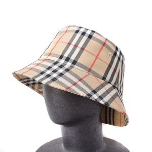 バーバリー BURBERRY バケットハット ノバチェック コットン ベージュ 8026927 メンズ レディース