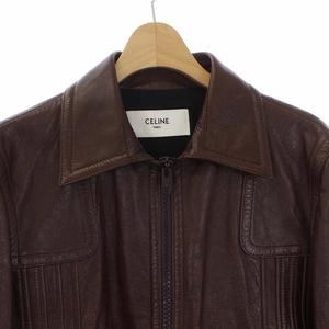 CELINE セリーヌ 21SS ルーズラグランレザージャケット 46 CELINE セリーヌ 21SS ルーズラグランレザージャケット 46