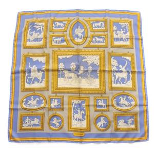 エルメス HERMES カレ90 ウェッジウッド スカーフ ストール 大判  