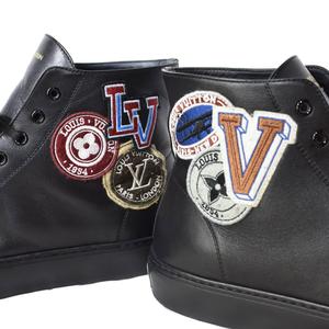 【特別価格】未使用❤︎LOUIS VUITTONメンズレザーハイカットスニーカー kaipre_1000090122421