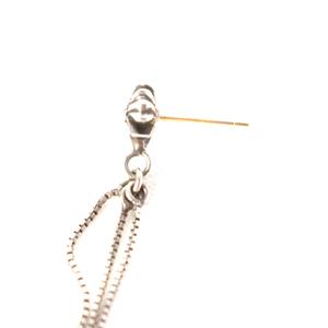 クロムハーツ CHROME HEARTS Earrings JOJO 3 Charm ピアス 3連