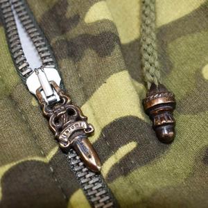 Ice様クロムハーツ クロスパッチ バックレザーホースシュー タガージップ Ice様クロムハーツ クロスパッチ バックレザーホースシュー