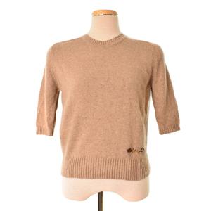 グッチ GUCCI ホースビット付き カシミヤトップ ニット セーター 