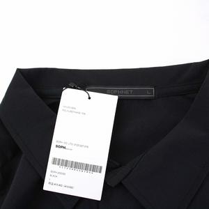 SOPHNET. 4WAY STRETCH BAGGY POLO黒 M SOPHNET. 4WAY STRETCH BAGGY POLO黒 M